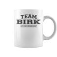 Team Birk Proud Surname Last Name Gray Tassen