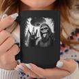 Bigfoot And Ufo Bigfoot Rock On Hiking And Camping Lover Coffee Mug Personalized Gifts