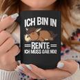 Bin In Rente Ich Muss Gar Nix Pferd Rentner Ruhestand Tassen Lustige Geschenke