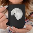 Bull Terrier Dog Portrait Dog Portrait Moon Tassen Lustige Geschenke