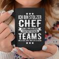 Chef Saying Ich Bin Stolzer Chef Eines Fantastische Teams S Tassen Lustige Geschenke