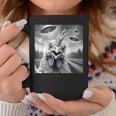 Chicken Rooster Graphic Selfie With Ufos Weird Aliens Coffee Mug Funny Gifts