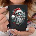Cool Santa Claus Smoking Weed Marijuana 420 Christmas Coffee Mug Funny Gifts