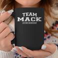 Damen Team Mack Stolzer Familienname Nachname Geschenk Mit-Ausschnitt Tassen Lustige Geschenke