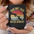 Der Mit Der Katze Speaks Cats Katzenpapa The Mit Cat Tassen Lustige Geschenke