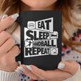 Eat Sleep Handball Repeat Cadeau De Handball Drôle Tasse Cadeaux drôles