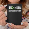 Engineer I'm Not Arguing Engineering Quote Engineers Tassen Lustige Geschenke