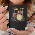 Ensemble De Batterie Motif Instrument De Musique Tasse Cadeaux drôles