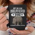 Flusspferd Sachen Ist So Ein Nilpferd Ding Nilpferd Tassen Lustige Geschenke