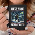 Guess What Bigfoot Butt Starry Night Sasquatch Coffee Mug Unique Gifts