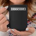 Innocenti Name Text Italy Italy Surname Tassen Lustige Geschenke