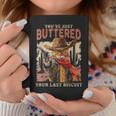 Meowdy You've Just Buttered Your Last Biscuit Cowboy Cat Coffee Mug Funny Gifts