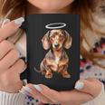 Miniature Dachshund Puppy Angel Tassen Lustige Geschenke