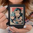 Ramen Japanese Kawaii Monkey Graphic Anime Coffee Mug Personalized Gifts