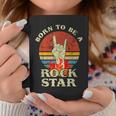 To Be Rockstar Heavy Metal Hand Hornintage Retro Born Tassen Lustige Geschenke