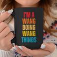 Wang Proud Family Retro Reunion Surname Tassen Lustige Geschenke