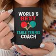 World Best Table Tennis Trainer Tassen Lustige Geschenke