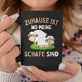 Zuhause Ist Wo Meine Schafe Sind Tassen Lustige Geschenke