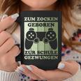 Zum Zocken Geboren Kinder Gamer Gamer Gamer Idea Tassen Lustige Geschenke