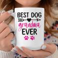 Best Dog Grandma Ever Cute Dogs Owners For Grandmas Tassen Lustige Geschenke