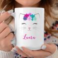 Laura Name Colourful Kitten Cat Laura Tassen Lustige Geschenke