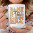 In My Stay At Home Mom Era Retro Groovy Stay At Home Mom Coffee Mug Personalized Gifts