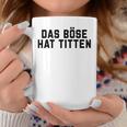 Women's Das Böse Hat Titen Titten Tittchen Teufel Teufelchen Horns Tassen Lustige Geschenke