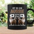 Aussie Ist So Ein Aussie Ding Australischer Schäferhund Tassen Geschenkideen