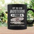 Austern Muschel Sachen Ist So Ein Auster Ding Auster Tassen Geschenkideen