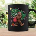 Bigfoot Santa Christmas Tree Lights Xmas Boys Sasquatch Coffee Mug Gifts ideas