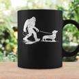 Bigfoot Walking Dachshund Wiener Dog Dad Coffee Mug Gifts ideas