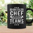 Chef Saying Ich Bin Stolzer Chef Eines Fantastische Teams S Tassen Geschenkideen