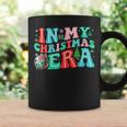 In My Christmas Era Cute Groovy Christmas Holiday Xmas Coffee Mug Gifts ideas