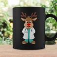 Christmas Nurse Reindeer Scrubs Uniform Tassen Geschenkideen