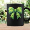 Coquette Christmas Bow Girl Holiday Ribbon Tree Lights Coffee Mug Gifts ideas