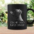 Die Mit Der Katze Sprechen Tassen Geschenkideen