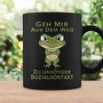 Frog Geh Mir Aus Dem Weg Du Unnötiger Sozialkontakt Geh Mir Aus Tassen Geschenkideen