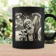 Santa Claus Ufo Abduction Christmas Sleigh Reindeer Coffee Mug Gifts ideas