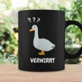 Ganserwirrt Lustiges Gänse Goose Meme Wortspiel Tassen Geschenkideen