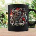 Goth Santa Claus Gothic For Krampus Ugly Christmas Coffee Mug Gifts ideas