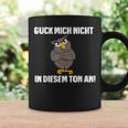 Guck Mich Nicht In Diesem Ton An Eule Slogan Fun Tassen Geschenkideen