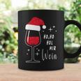 Ho Ho Hol Mir Wine Christmas Outfit Santa Hat Fun Xmas Tassen Geschenkideen