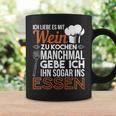 Ich Liebe Es Mit Wein Zu Kochkoch I Love It With Wine Tassen Geschenkideen