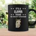 Ist So Ein Lama Ding Lustiger Spruch Lamas Tassen Geschenkideen