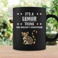 Ist So Ein Lemur Ding Lustiger Spruch Lemure Tassen Geschenkideen