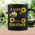 I Love Being A Nana Sunflower Bee Lover Coffee Mug Gifts ideas