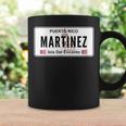 Martinez Last Name Puerto Rico License Plate Tassen Geschenkideen