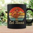 Mexican Turkey Eats Tacos Thanksgiving Christmas Graphic Print Coffee Mug Gifts ideas