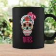 Mrs Sugar -Intage Avec Tête De Mort Dia De Los Muertos Mariée Tasse Idées cadeaux