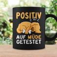 Positiv Auf Müde Getestet Dog Sleep Tassen Geschenkideen